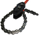 Llave de cadena para tubos (8'', longitud del mango 36'') (WT2093)