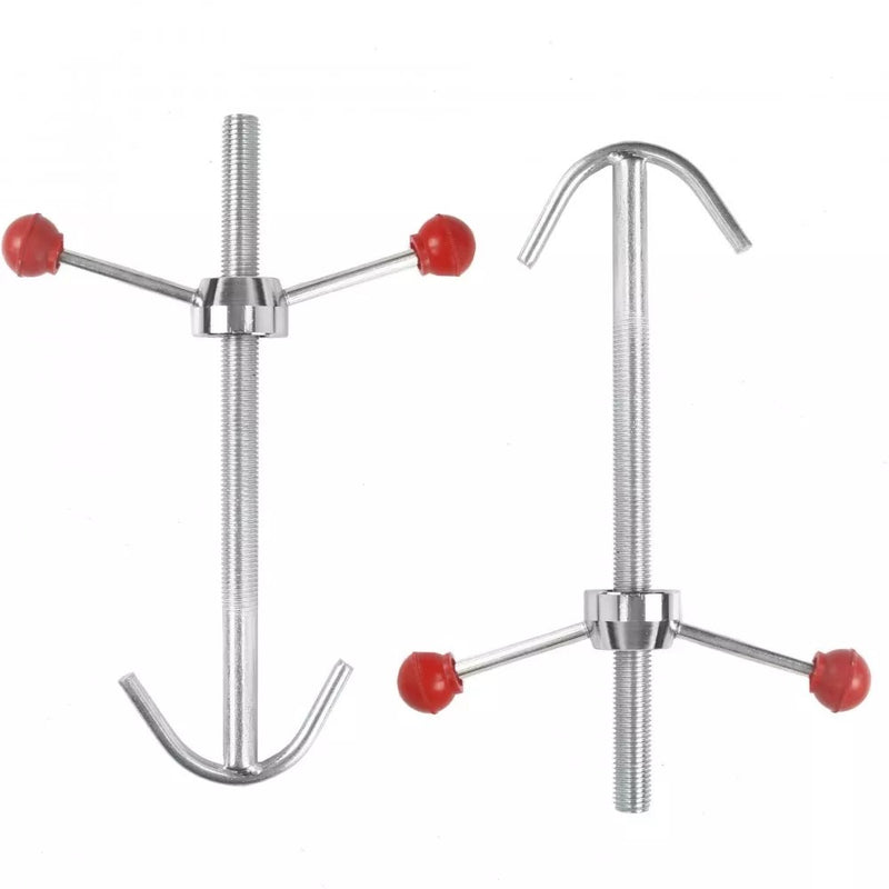 1100 Lbs 59" Engine Support Bar Dual Hook Transverse Lift Hook Cross Hoist Motor M80419 (ESB1500)