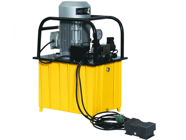 Pompe hydraulique à entraînement électrique (électrovanne double effet) 3kW/110V-35L (B-630B-III-110-4HP-35L)