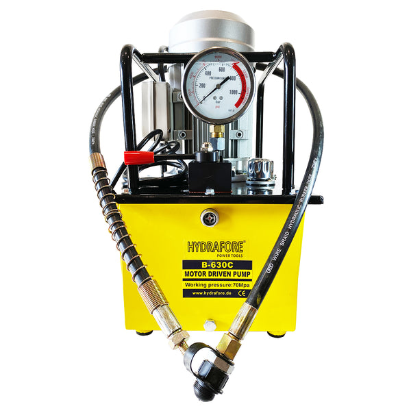 Electric Driven Hydraulic Pump (Single acting manual valve) 1.5kW/110V-12L (B-630C-110-2HP-12L)