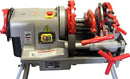 Electric Pipe Threader Threading Machine, 1.5kW/110V (1/2"-2") Self Opening Die Head (P50C)