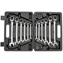 Gedore Comb.ratchet span.set rev. 8-19mm 16pcs (Gedore R07203016) (3300060)