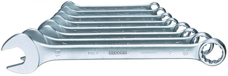 Gedore Combination spanner set 8 pcs UD profile 10-19 mm (Gedore SB 7-08) (3100227)