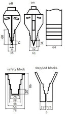 Mechanical Flange Spreader (8tons - 3 1/4") (P-8)