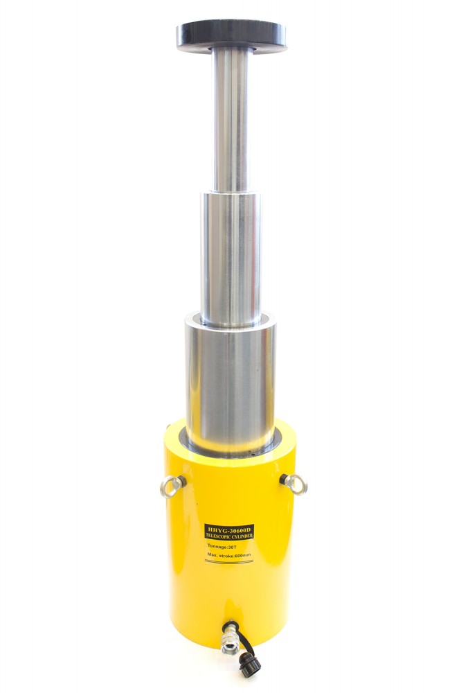 Single-acting Telescopic Cylinder (30tons - 23.6") (YG-30600D)